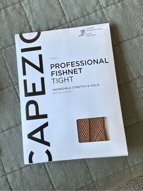 Capezio Fishnet Tights in Nude Tone